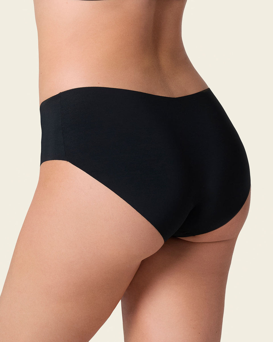 Braga culotte invisible ultraplano sin elásticos y de pocas costuras