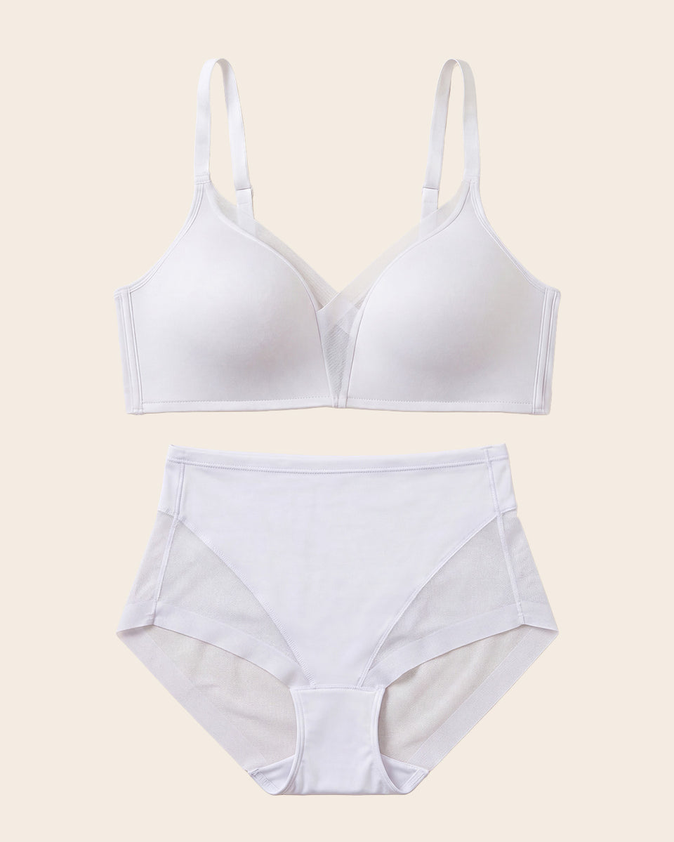 ComfortFit + Truly Undetectable in White