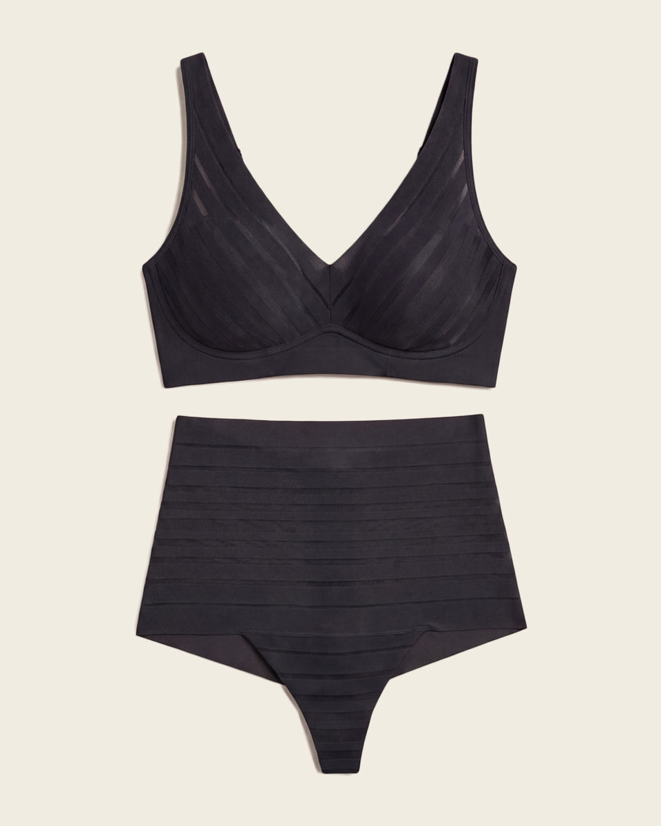 Daily Bra + UltraStripe Undetectable in Black