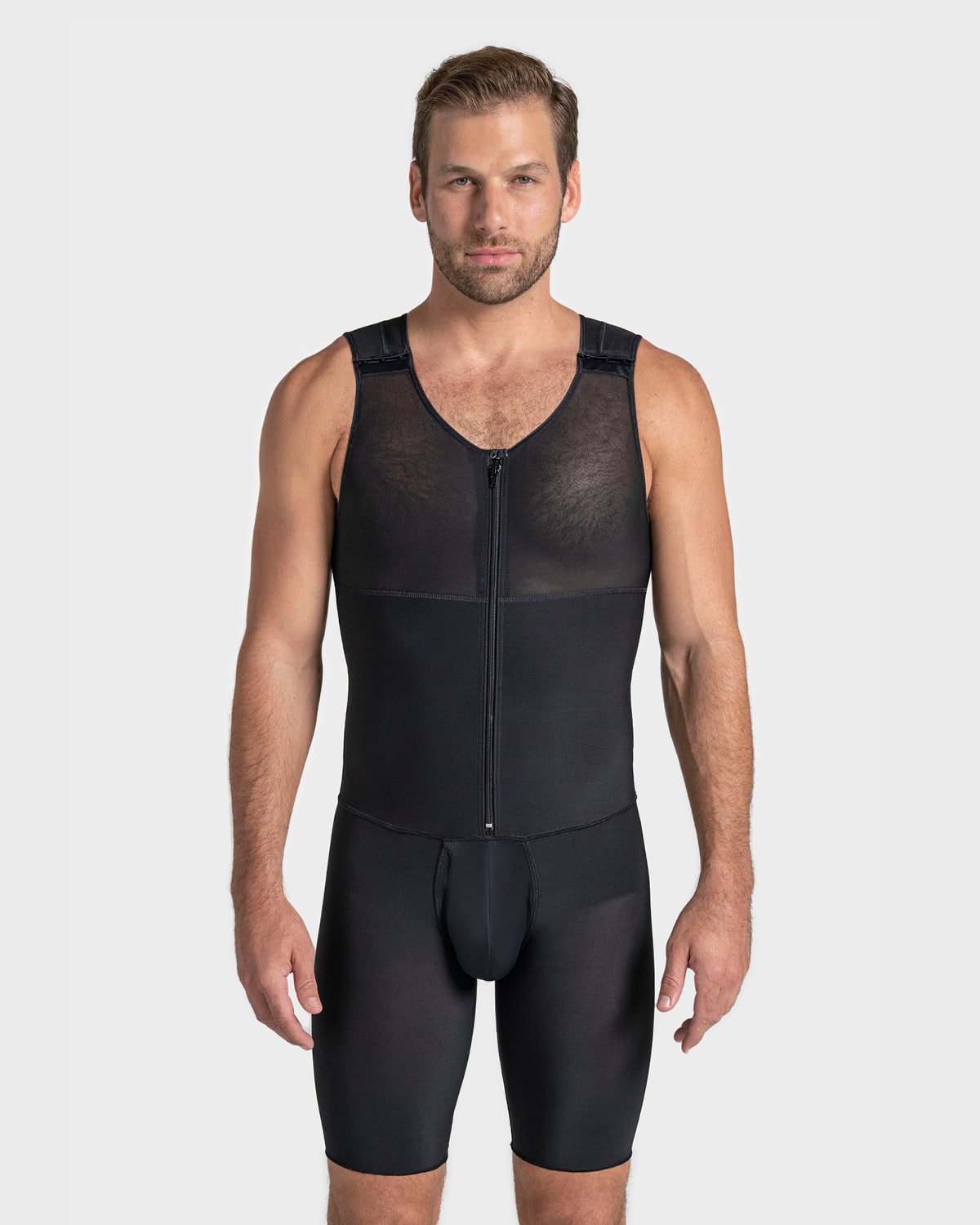 Men's post-surgical compression bodysuit Leonisa - Main Image