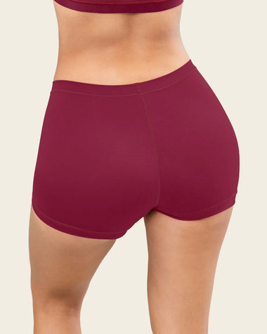Microfiber Shapewear Shorts Hi-Waist Boyshort Tummy Control - Foto 3