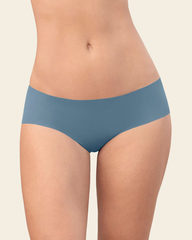 Braga culotte invisible ultraplano sin elásticos y de pocas costuras#color_544-azul-medio