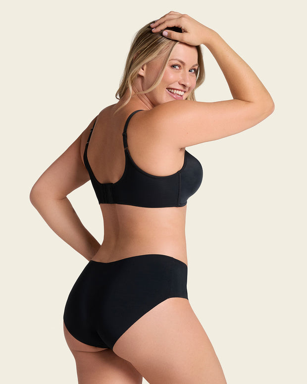 Braga culotte invisible ultraplano sin elásticos y de pocas costuras#color_785-negro