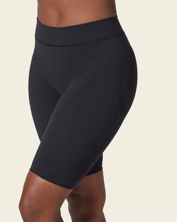 Braga faja seamless con efecto levanta glúteos#color_700-negro