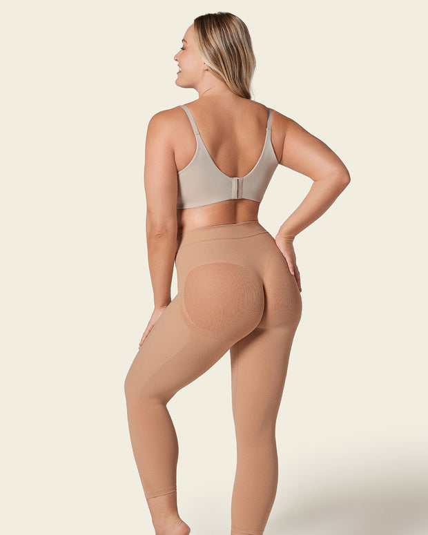 Faja pantalón capri invisible levanta glúteos#color_087-habano