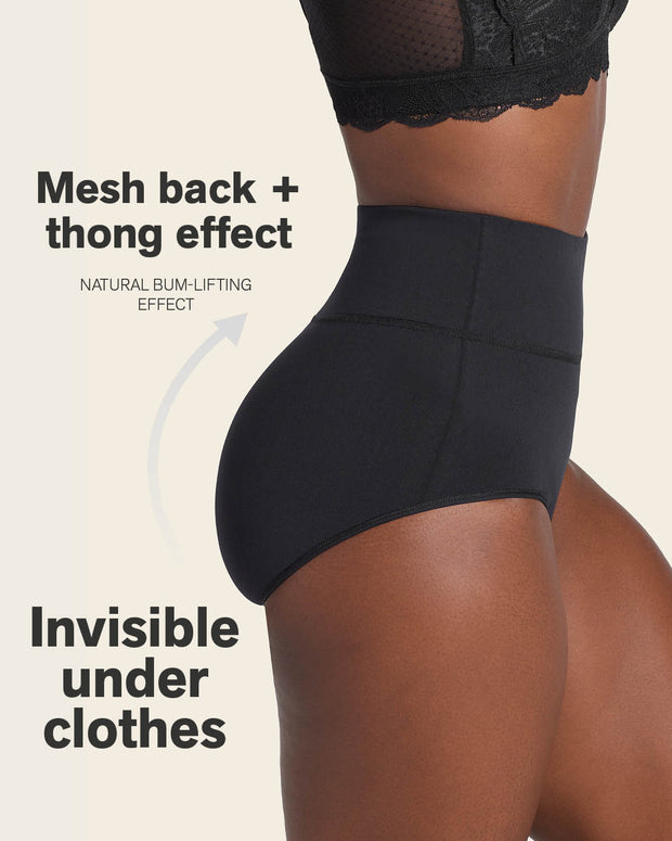 Braga faja de control moderado tiro alto en skinfuse#color_700-negro