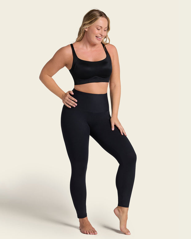 Legging de control con short interno levanta glúteos#color_700-negro