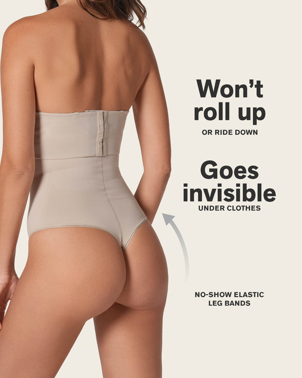 Braga faja de control estilo tanga y efecto cintura reloj de arena#color_802-habano-claro