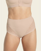 Braga faja clásica invisible con transparencias en glúteos y laterales
