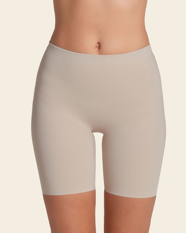 Braga short invisible de control de abdomen efecto levanta glúteos#color_802-beige