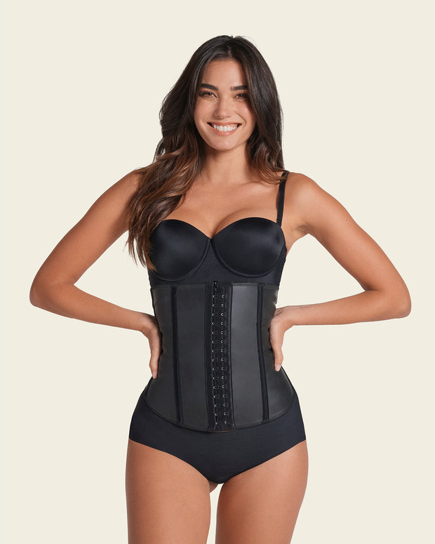 Faja cinturilla de control extrafuerte en látex#color_700-negro