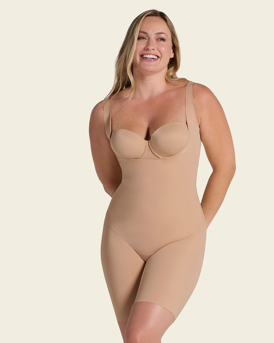 Undetectable Step-In Mid-Thigh Body Shaper | Leonisa