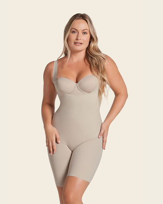 SIMIYA Mutandine Shapeware A Vita Alta 2 Pezzi Beige - Biancheria Intima Dimagrante Modellante Per Donna, Controllo Pancia, Taglie Forti 3XL