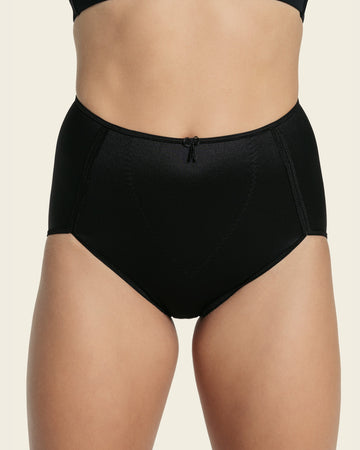 Braga faja clásica con control suave de abdomen#color_700-negro