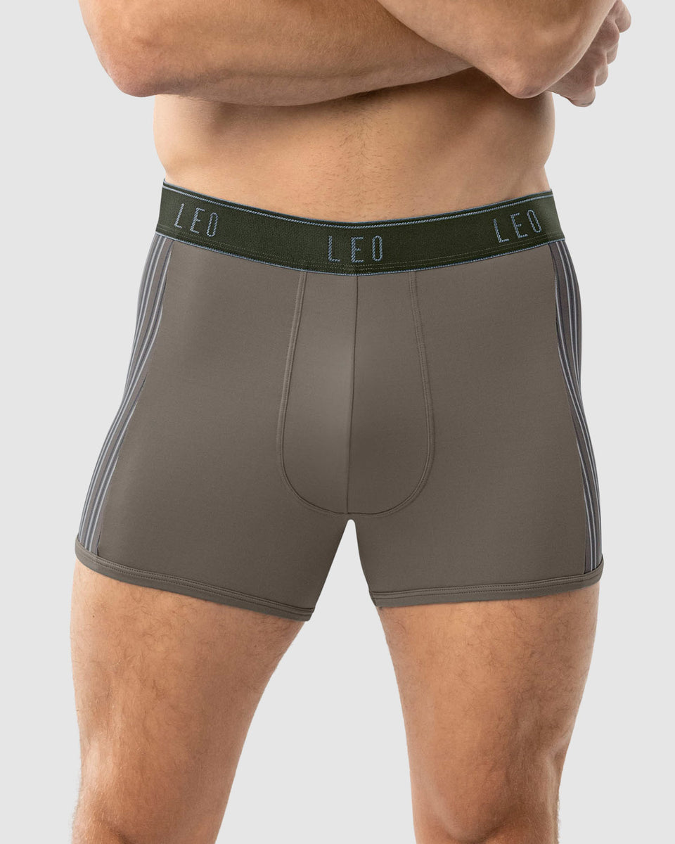 Bóxer corto con tecnología de ajuste perfecto en microfibra