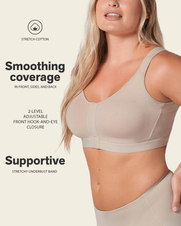 Sujetador tipo top multiusos en algodón all in one bra#color_802-habano-claro