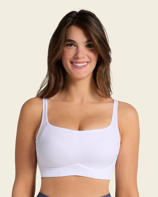 Sujetador sin aro ultracomodo de alto soporte y cubrimiento everyday bra#color_000-blanco