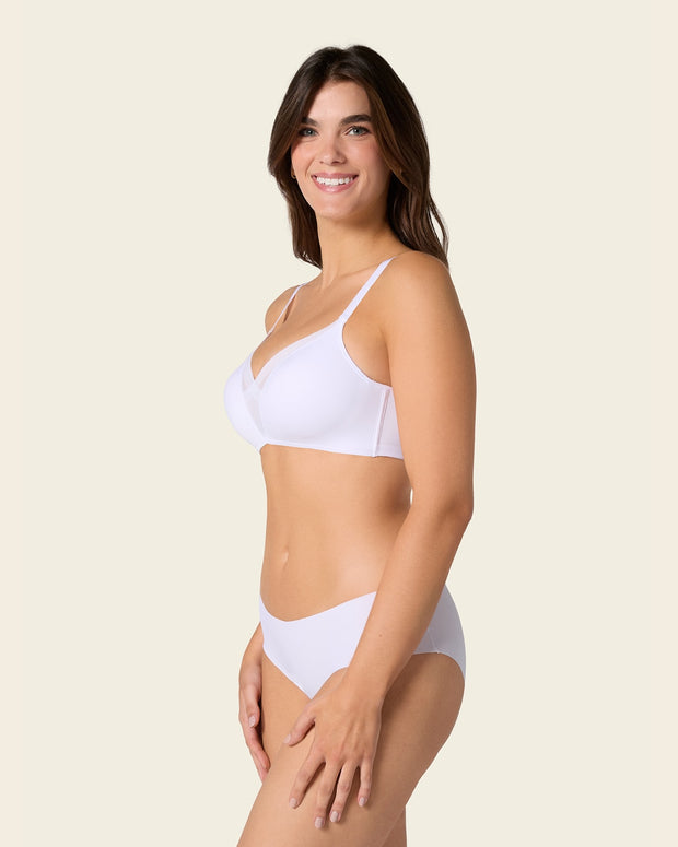 Sujetador sin aro de push up alto incorporado Magical Bra#color_000-blanco