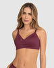 Sujetador sin aro de push up alto incorporado Magical Bra#color_382-vino