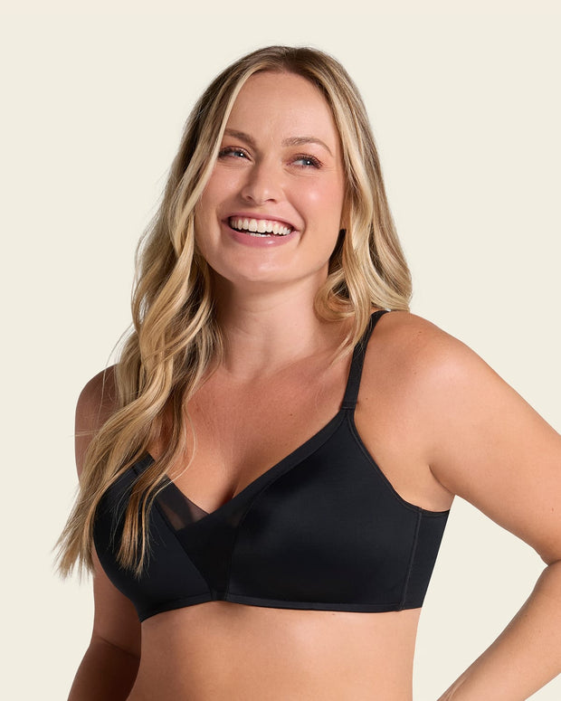 Sujetador sin aro de push up alto incorporado Magical Bra#color_700-negro