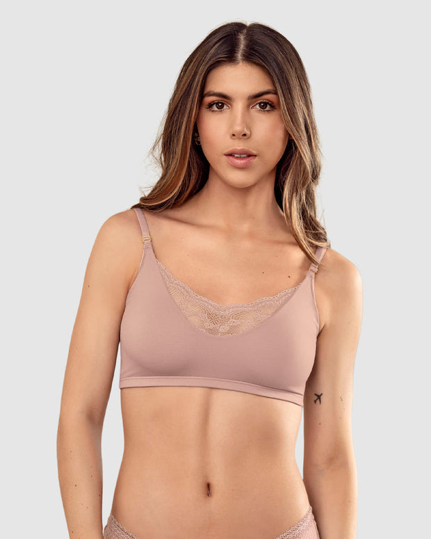 Bralette con detalles de encaje en escote y espalda#color_a22-rosa-viejo