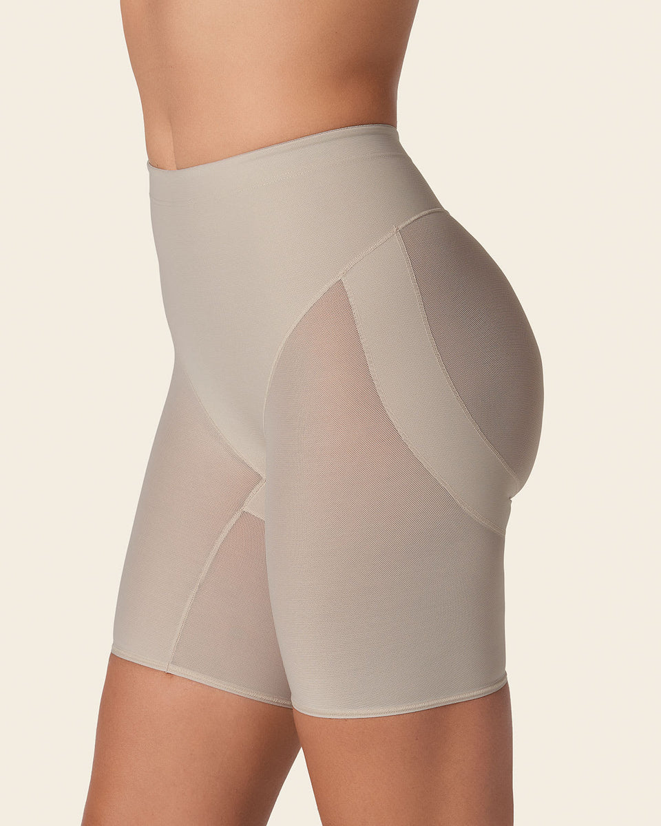 Shapewear Dress Rosemary Kiss High Waisted Shapewear Shorts Tummy Control Thigh Slimming Seamless 1205822