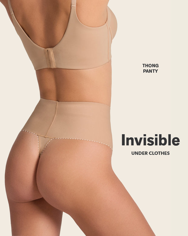 Braga faja con fajón ancho de control fuerte tiro alto#color_801-habano-claro