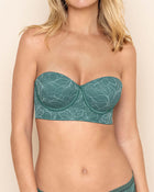 Sin tirantes bustier 360° de perfección en encaje