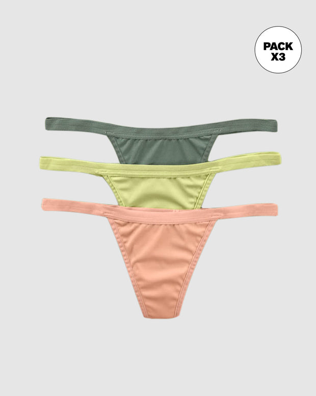 Paquete x 3 tangas descaderadas#color_s53-mandarina-medio-verde-claro-verde-medio