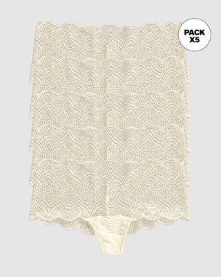 Paquete x 5 braguita en encaje con transparencias y bordes redondeados#color_253-marfil