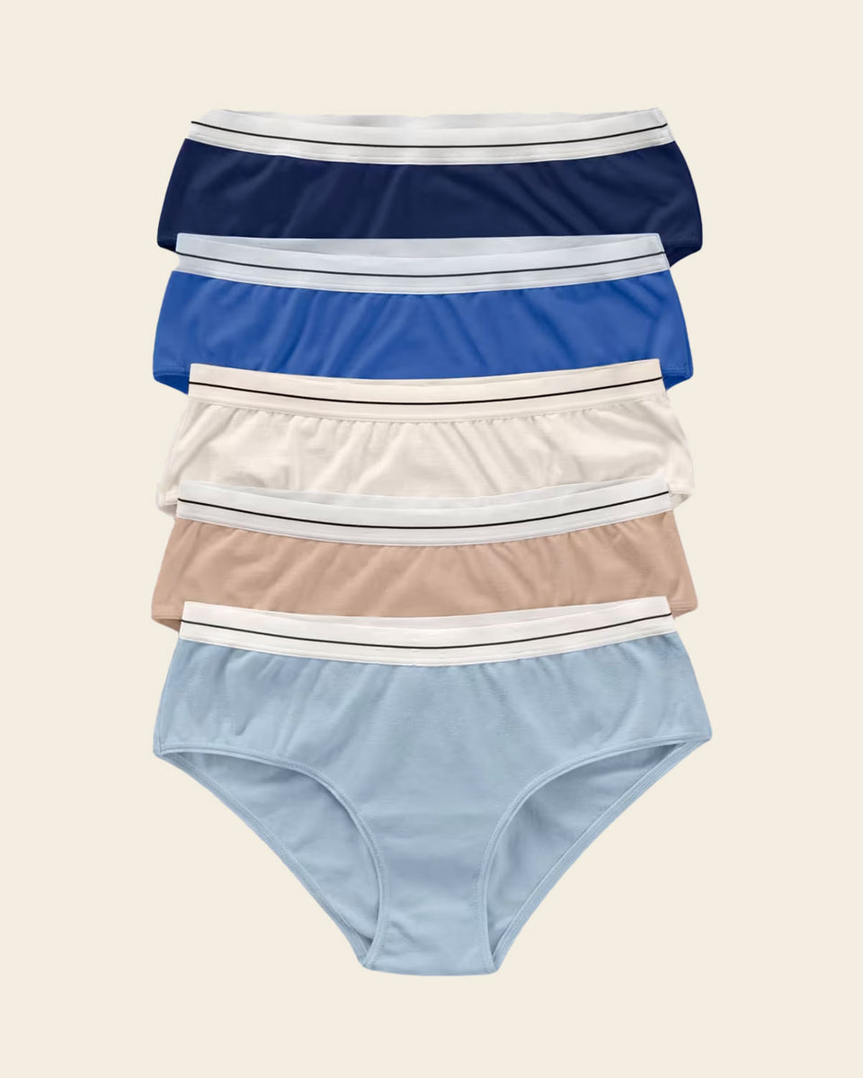 Paquete x 5 bragas estilo culotte