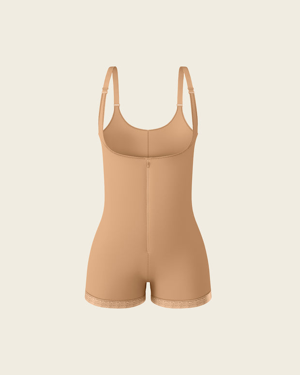 Faja estilo body de compresión fuerte levanta glúteos#color_880-beige