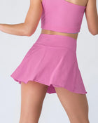 Falda deportiva con short interno con bolsillo