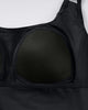 Bañador tankini camiseta + short largo BIO-PET#color_744-estampado-flores-negro