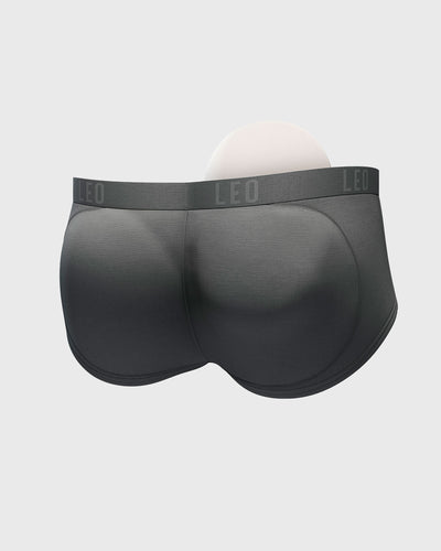 Bóxer brief de aumento de glúteos en microfibra con almohadillas extraíbles#color_700-negro