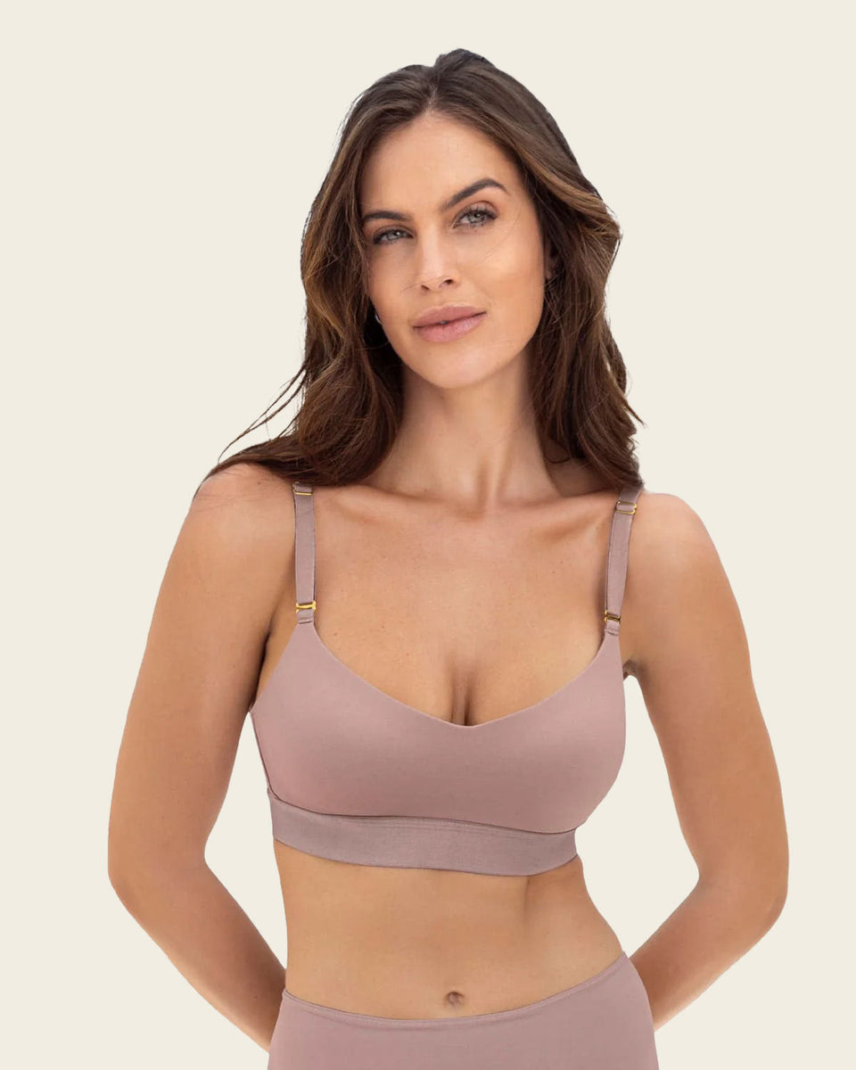 Sujetador tipo top ultraliviano con copas internas fijas
