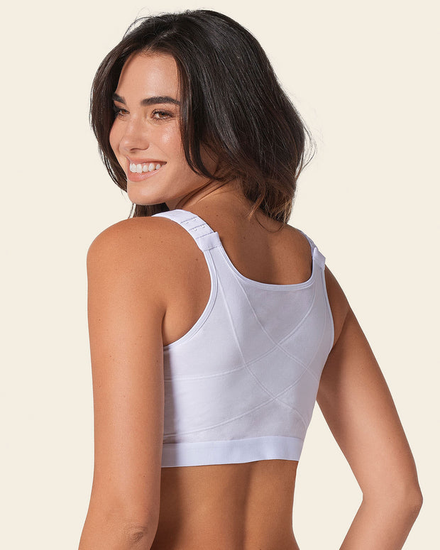 Sujetador tipo top multiusos en algodón all in one bra#color_000-blanco