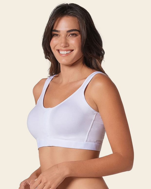 Sujetador tipo top multiusos en algodón all in one bra#color_000-blanco