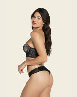 Sin tirantes bustier 360° de perfección en encaje#color_700-negro