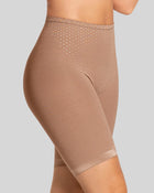 Short de control suave de abdomen efecto invisible tiro alto