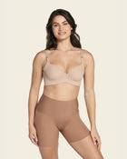 Short de control moderado aspecto invisible con fajón antideslizante