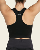 Top deportivo sin costuras doble faz#color_711-gris-camuflado