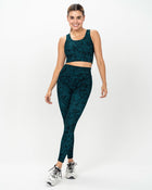 Legging de tiro alto control en abdomen y muslos en material pet reciclado